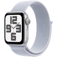 Aanbieding Apple Watch SE 2024 40mm Zilver Sport Loop