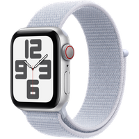 Aanbieding Apple Watch SE 2024 4G 40mm Zilver Sport Loop