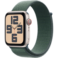 Aanbieding Apple Watch SE 2024 4G 44mm Starlight Sport Loop