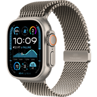 Aanbieding Apple Watch Ultra 2 4G 49mm Zilver Milanese Band S