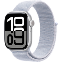 Aanbieding Apple Watch Series 10 4G 42mm Zilver Sport Loop
