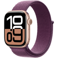 Aanbieding Apple Watch Series 10 4G 42mm Roségoud Sport Loop