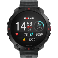 Aanbieding Polar Grit X 2 Pro Zwart Nylon Bandje