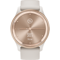 Aanbieding Garmin Vivomove Trend Roségoud/Wit