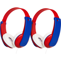 Aanbieding JVC HA-KD7 Rood duopack