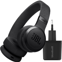 Aanbieding JBL Live 670NC Zwart + BlueBuilt Quick Charge Oplader met Us
