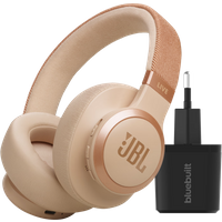 Aanbieding JBL Live 770NC Rosegoud + BlueBuilt Quick Charge Oplader met