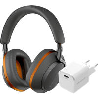 Aanbieding Bowers & Wilkins Px8 McLaren + BlueBuilt Power Delivery Oplader met Usb C Poort 20W Wit