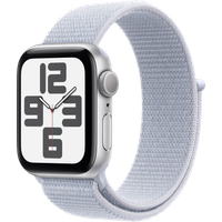 Aanbieding Apple Watch SE 2024 40mm Zilver Sport Loop