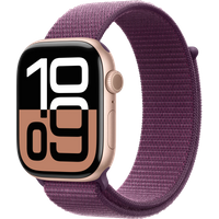 Aanbieding Apple Watch Series 10 46mm Roségoud Sport Loop