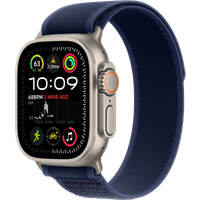 Aanbieding Apple Watch Ultra 2 4G 49mm Zilver Trail Band Blauw M/L