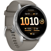 Aanbieding Garmin Venu 4 Zilver/Grijs 45 mm