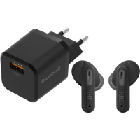 Aanbieding JBL Tune Beam 2 Zwart + BlueBuilt Quick Charge Oplader
