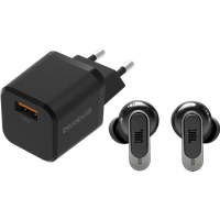 Aanbieding JBL Tour Pro 3 Zwart + BlueBuilt Quick Charge Oplader