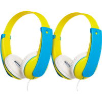 Aanbieding JVC HA-KD7 Geel duopack